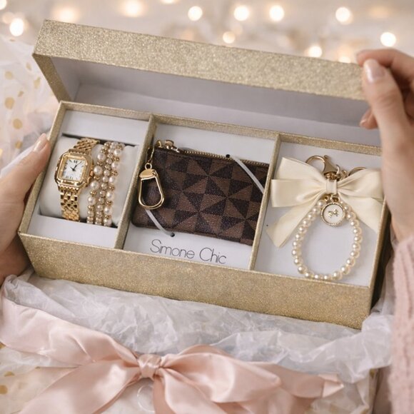 Simone Gift Simone Chic | Jewelry | Simone Chic Womens Accessory Gift Set Watch ...